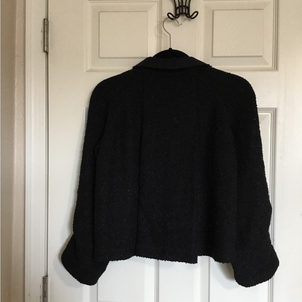 Akris black evening jacket size 6 - Picture 3 of 13